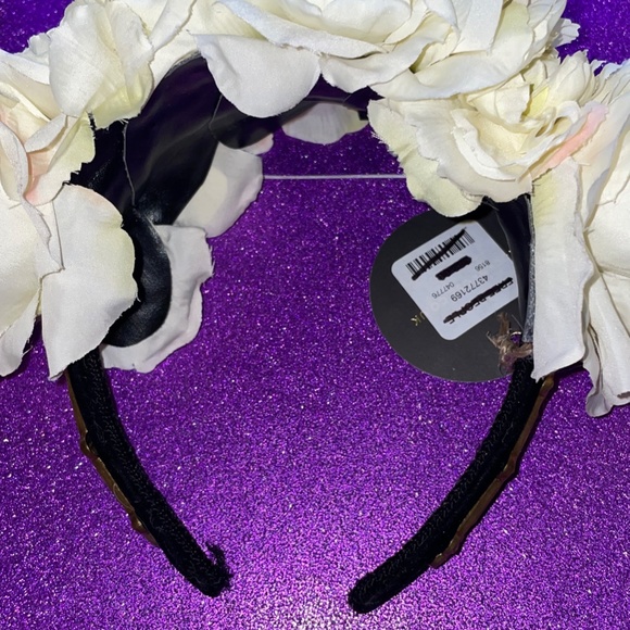 Free People Martha White Rose Baroque Crown by Rock n Rose main image 5